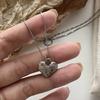 Love Heart/Butterfly/Star Necklace Geometric Pendant Clavicle Chain Adjsuatble Neckwear Fashionable Jewelry Pieces