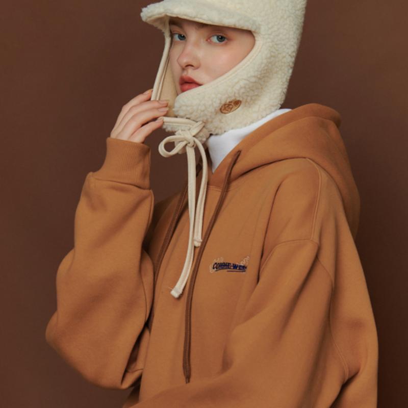 

CPGN Флисовые наушники-ушанки кремового цвета ONE