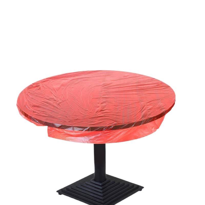 Thickened Waterproof Disposable Plastic Tablecloth for Round & Rectangular Tables