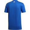 Adidas Sports Lifestyle Series Round Neck Pullover Breathable Moisture-Wicking Ultra-Light Short Sleeve T-Shirt Men Tops High-Gloss-Blue DM3135