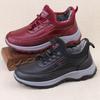 Winter New Women's Cotton Shoes Velvet Warm Middle-aged and Elderly Thick-soled Non-slip Waterproof Walking Shoes Snow Boots