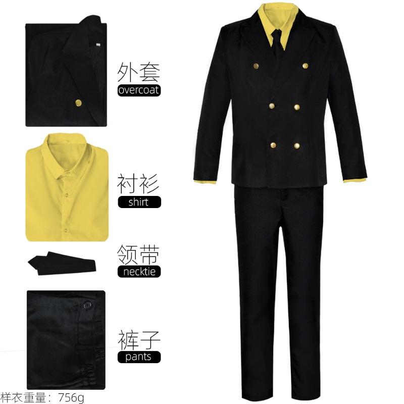

One piece ONE PIECE cos suit, barrier fruit Sanji/Shanghis cosplay two-dimensional animation suit XXXL
