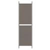 Vidaxl Parawan 3-Panelowy, Antracytowy, 150X220 Cm, Tkanina