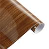 10/30*100cm Glossy Wood Grain Vinyl Film PVC Car Internal Decoration Sticker Wrap Waterproof Grain Textured Decal Accessories
