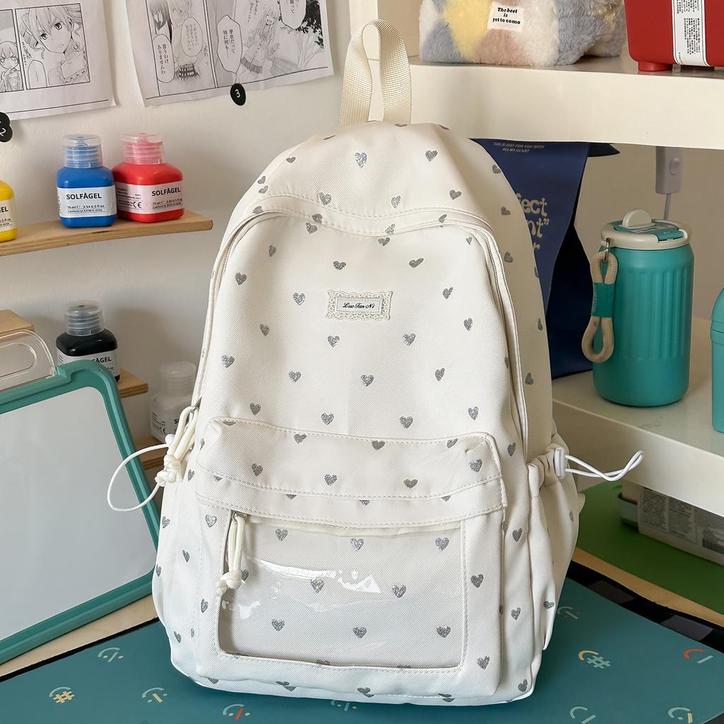 Schoolbag Children's Schoolbag Junior High School Girls Primary School Students 1011 New High-value Backpack Cherry High School Student Backpack