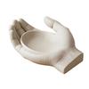 Jijijing 3D Printed Palm Shape Decorative Tray, Smooth Matte Texture Sculpture for Valentine Day Anniversaries Birthdays Home Decor