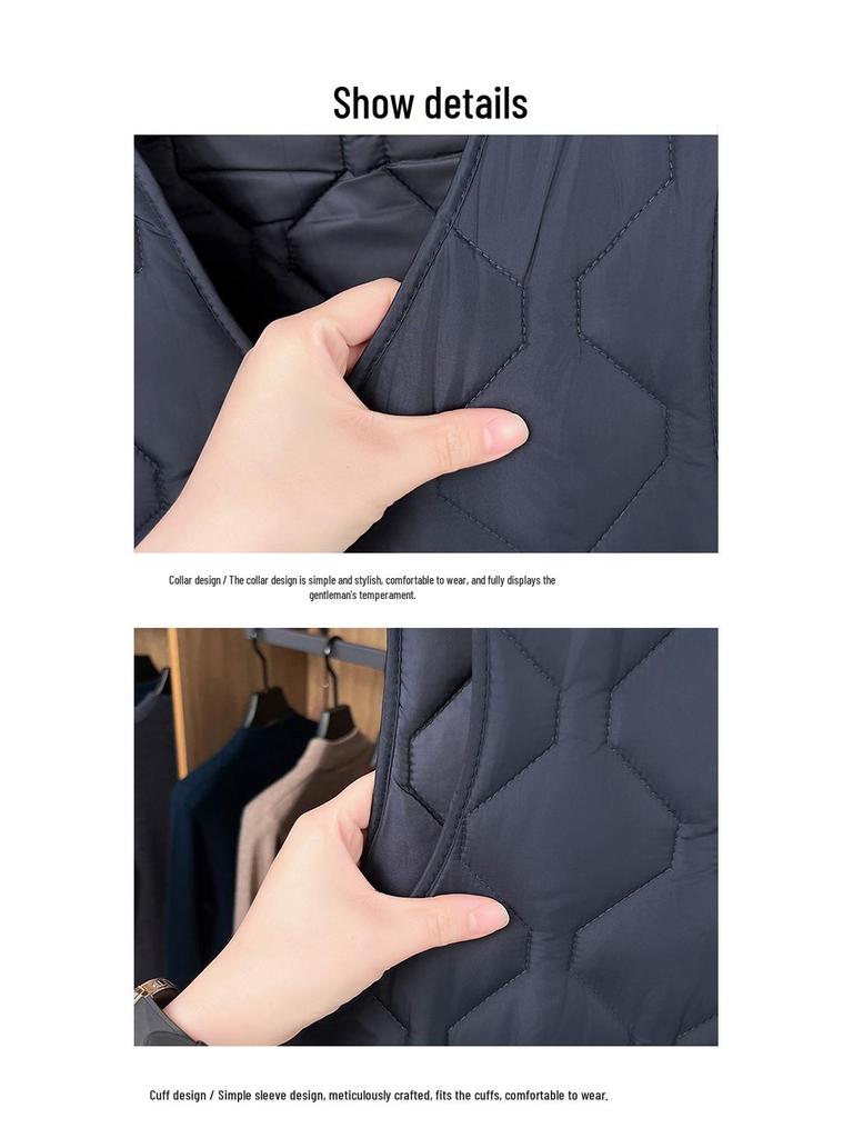 Unisex Koudebestendig Herfst/Winter Vest voor Middelbare en Oudere Leeftijd: Winddicht, Warm en Comfortverhogend