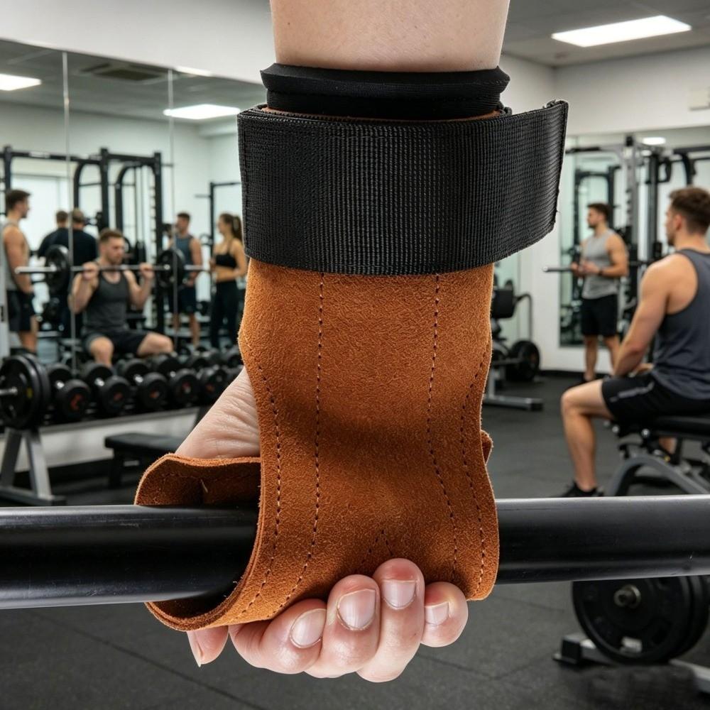 Anti-Rutsch-Oberfläche Gewichtheben Handgelenkband Fitness Handflächenschutzband Krafttraining