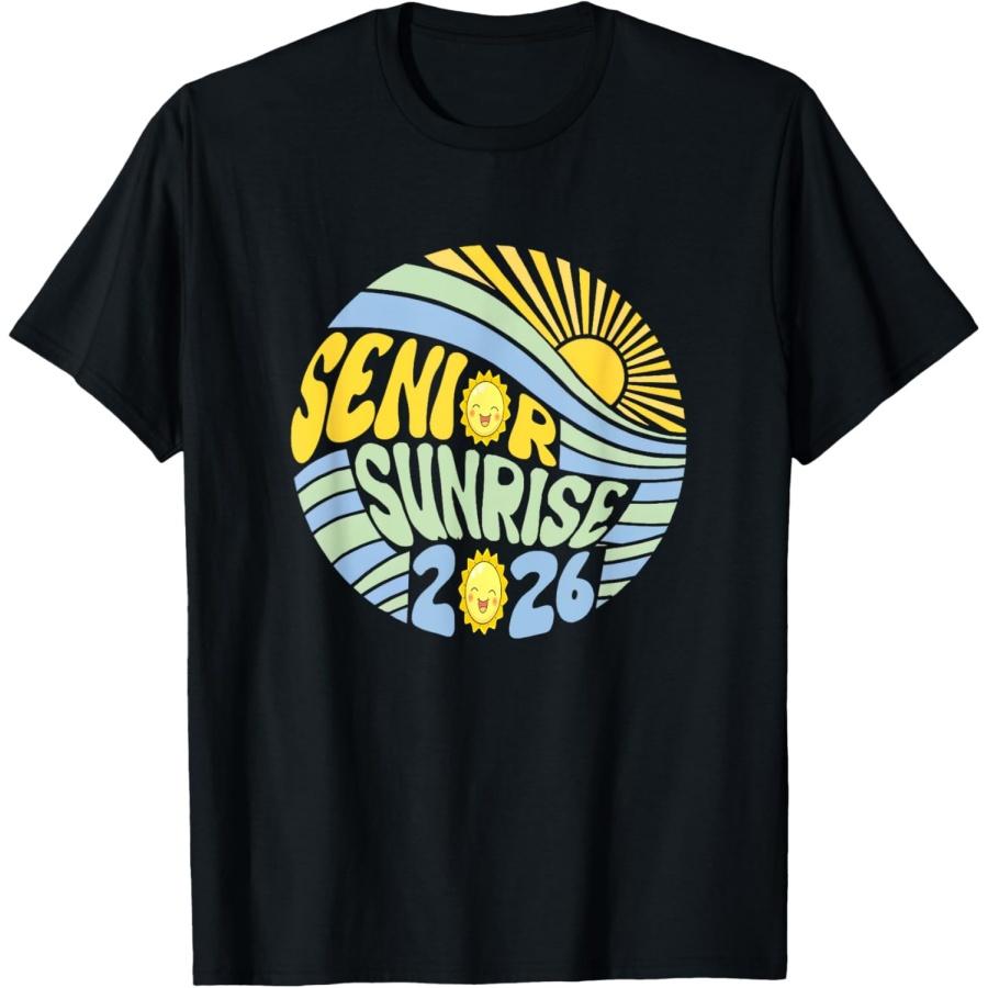 

Senior Sunrise 2026 High School Graduation Class of 2026 T-Shirt(1) XXXXXL чорний