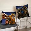 Anime Movie B-Bumblebee Pillow Case Square Pillow Bedroom Sofa Leisure Comfort Cushion Car Living Room Home Decoration