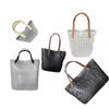 1 Set Black Mesh Plastic Embroidery Handwoven Bag Diy Tool Kit Wallet Diy Material For Craft Lovers