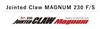 Gan Craft Jointed Claw 230 Magnum Salt Sinking Jointed Lure AS-10 (0731)