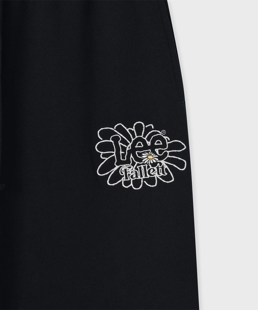 FALLETT [Fallett X Lee] Sun Flower Jogger Pants Navy