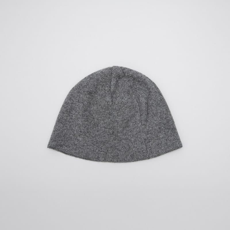 ROLAROLA LOGO JAQUARD BEANIE GRAY