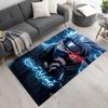 Naruto Character Customize Your Name Carpet Perfect for Dining Room Decorate room Dormitory Hallway Anti-slip Rug Anime Office Decor