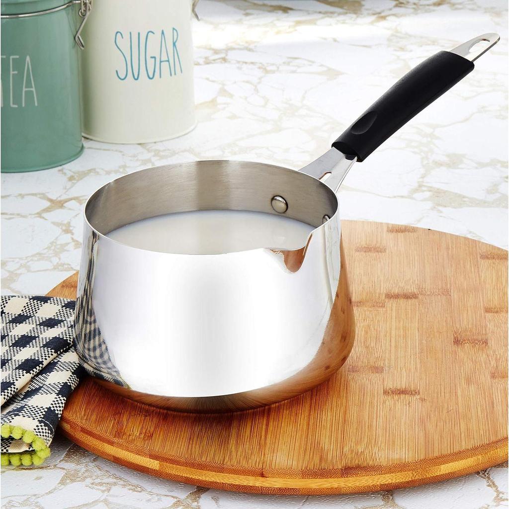 Stainless Steel T Pan, Induction Base, 1.5 Litre