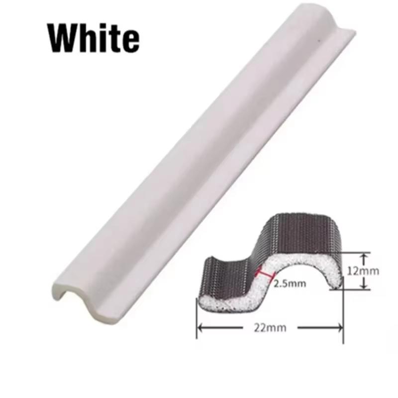 

1PC 1/3/5m Self Adhesive Door Window Sealing Strip Soundproof acoustic foam seal tape Weather Stripping gap Filler Window 1m білий