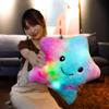 Colorful Luminous Star Pillow: Plush Toy & Valentine's Day Gift