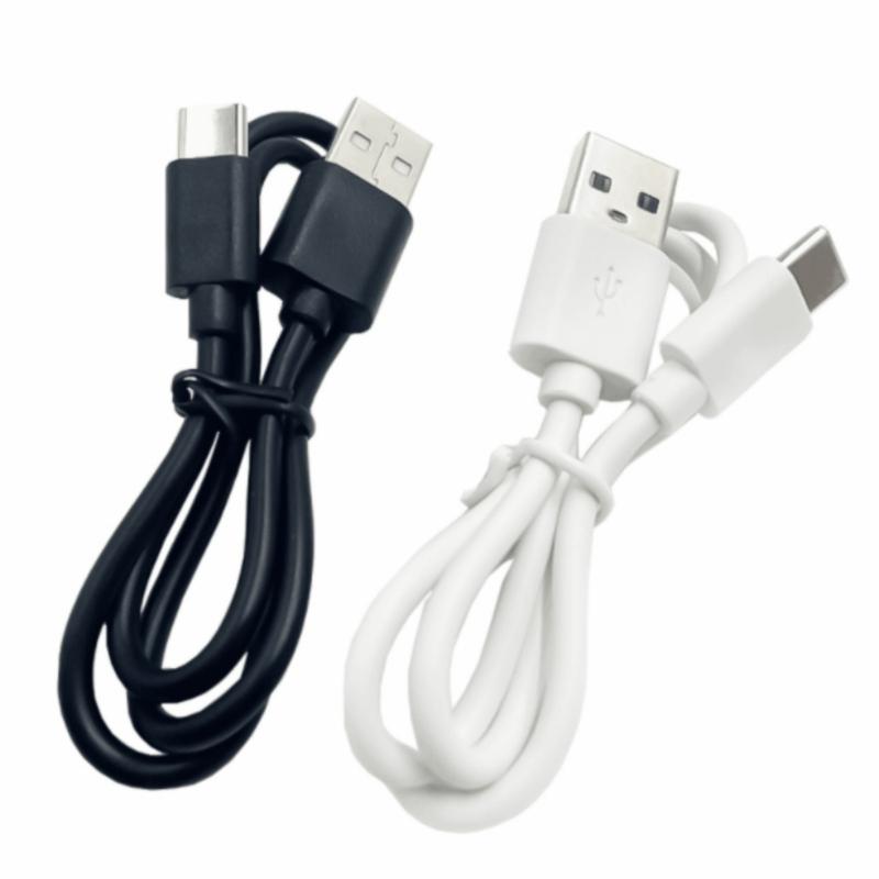 Set of 2pcs Universal Type C Charging Cord Cable Compatibility with Bluetooth-compatible Headsets and Mobile Devices
