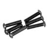 6 PCS Double Rocker Bridge Saddle Mounting Hex Screws Instrument Accessories Lock Screws for