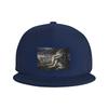 Emo White Wolf Sitting Sad Meme Baseball Caps Snapback Fashion Baseball Hats Casual Casquette Outdoor for Unisexs And Womens