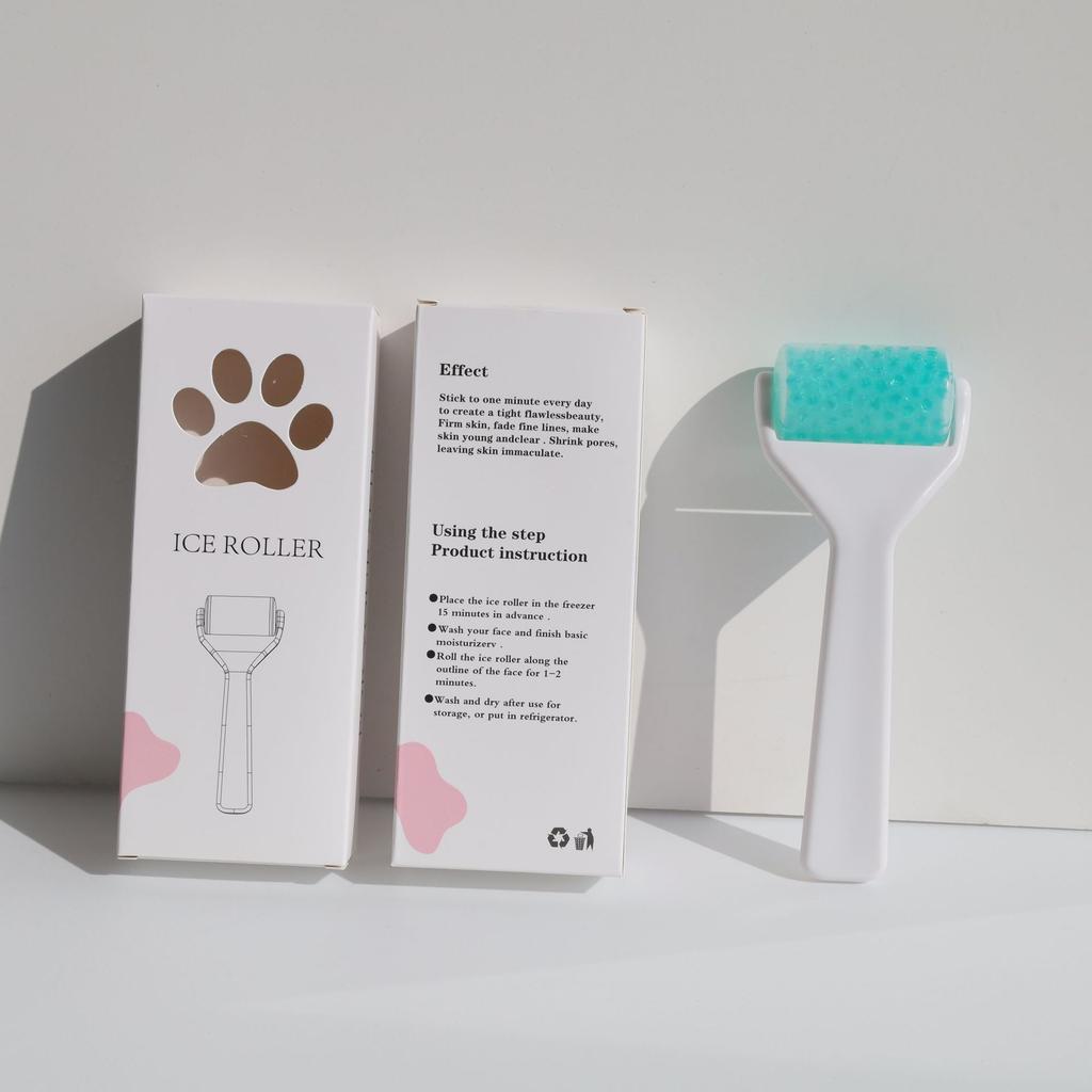 Ice Roller,Face Care Roller Massager for Puffiness Relief Pain and Minor Injury,Skin Beauty Tool to Tighten Pores Whiten Skin