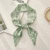Long silk scarf atmosphere new thin narrow tie bag gift strap headband small tie