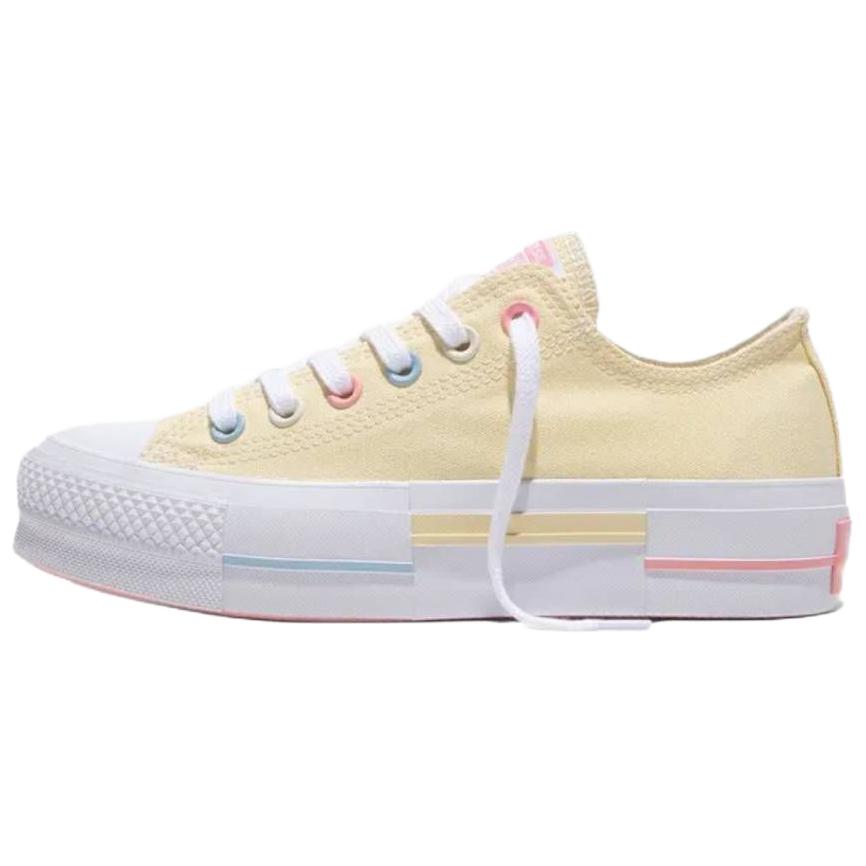 

Converse All Star Lift Comfort Fit Low Top Canvas Shoes Women sneakers Goose-Yellow A21383C 35
