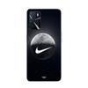 Case - Maniacase - Oppo A16 - Flexible - Black - Nike Moon Pattern