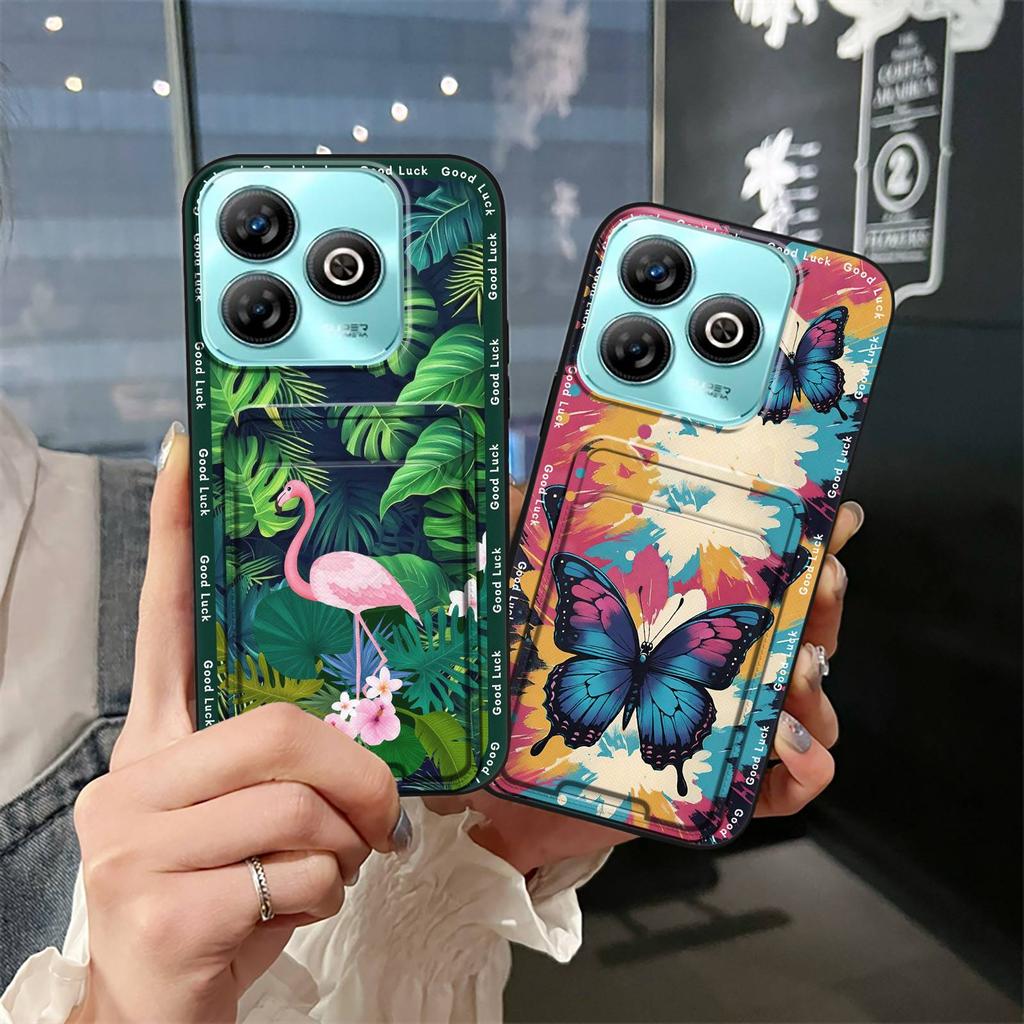 Shockproof Fashion Design Phone Case For ZTE Blade A75 4G/Z2359 Full Wrap Graffiti Durable Cover Anti-dust Back Cover