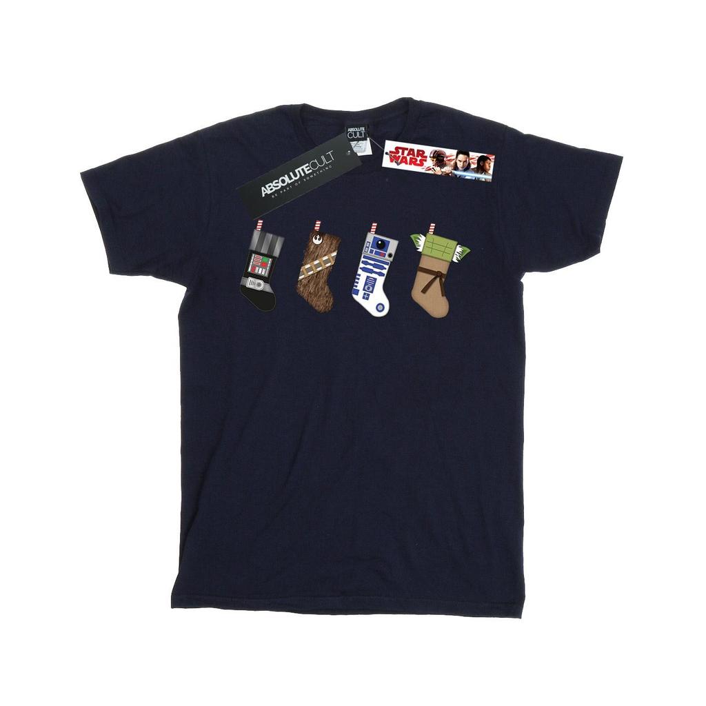 STAR WARS T-Shirt mit Weihnachtsstrümpfen für Jungen
