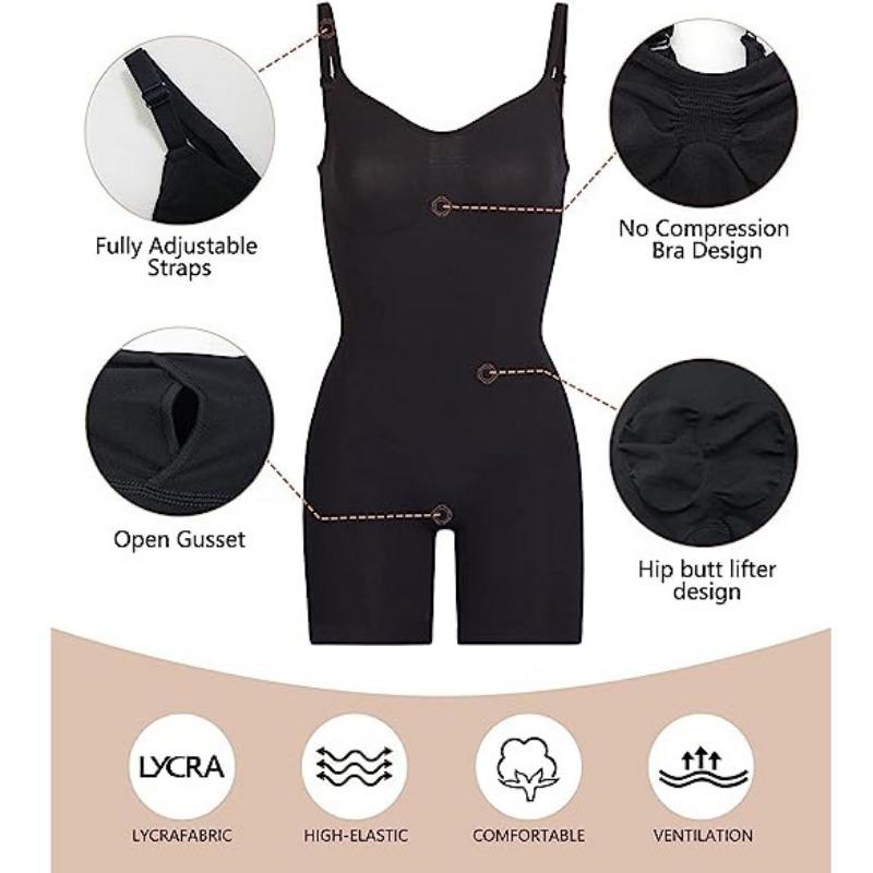 Women's One-piece Shapeware Waist Pants Hip Shaping Underwear Elastic Corset