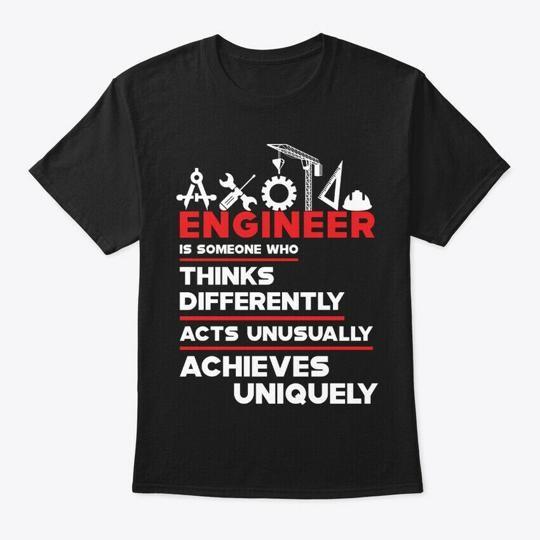 

S For Engineers T-Shirt Made in the USA Size to 5XL XL