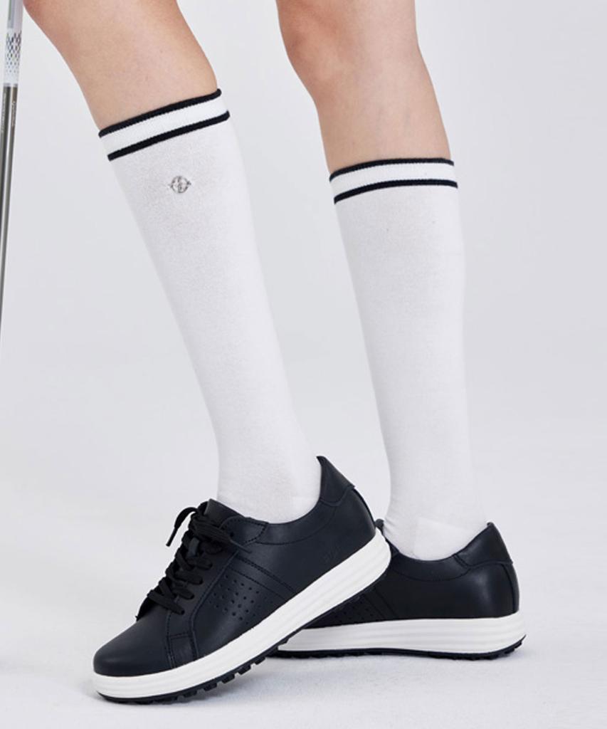 XEXYMIX Non-Slip Metal Symbol Knee Socks Xgfns03J0