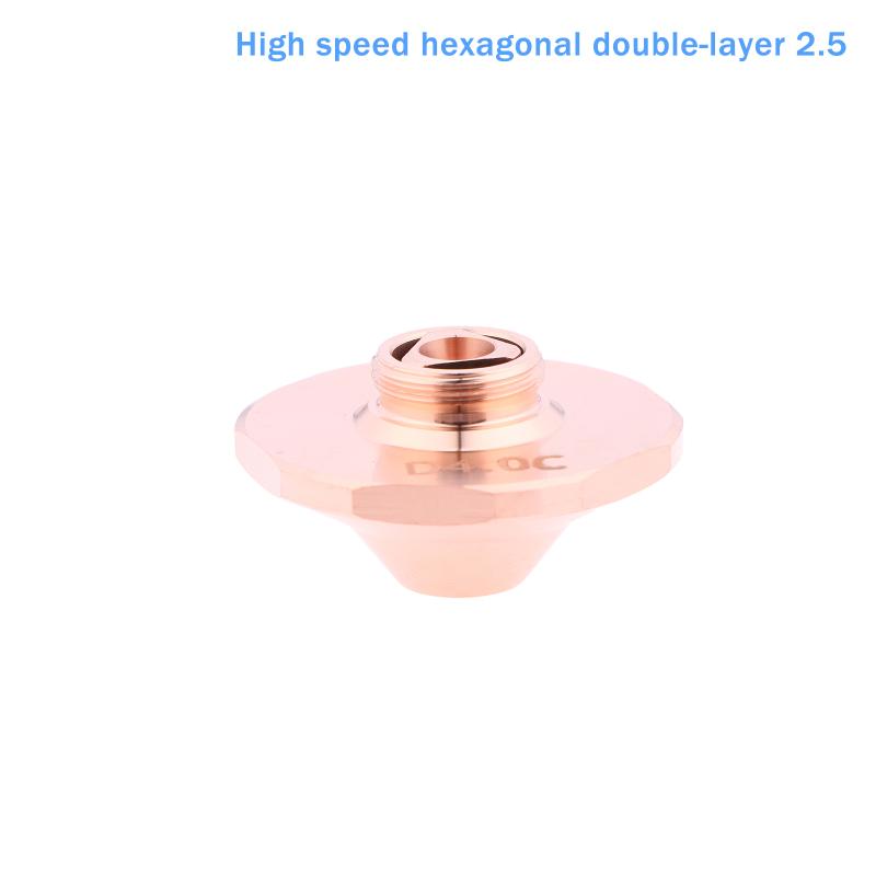 High Speed Sp-S Laser Nozzle High Quality D28Mm Caliber 1.0-4.0 For Wsx Raytools Bm06K Fiber Laser Head Consumables
