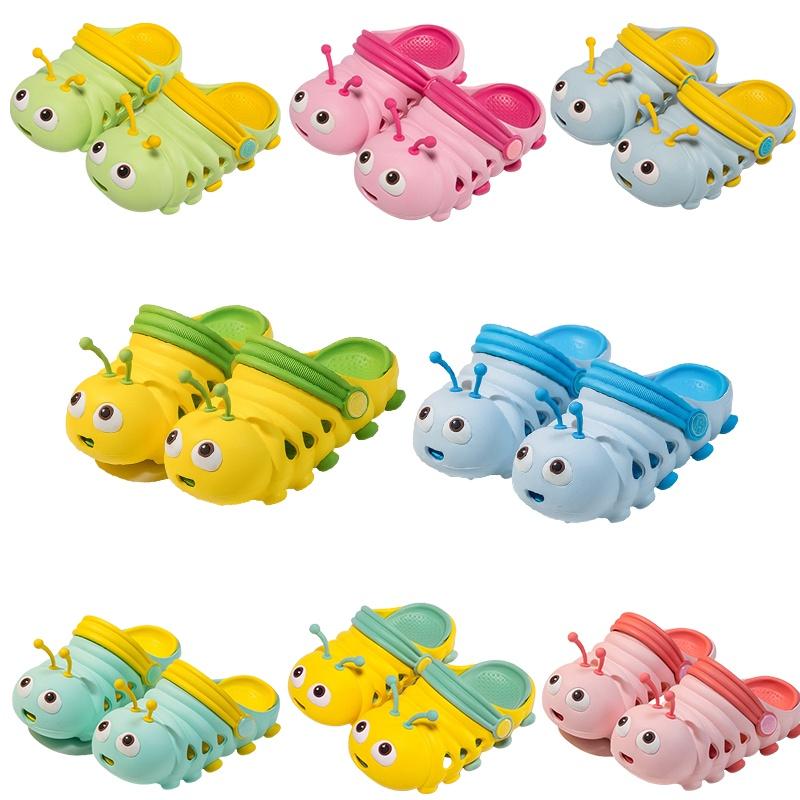 Kinder Niedliche Raupen-Sandalen Weiche Bequeme Schuhe für Kleinkinder Kinder Rutschfeste Strand-Wasserschuhe