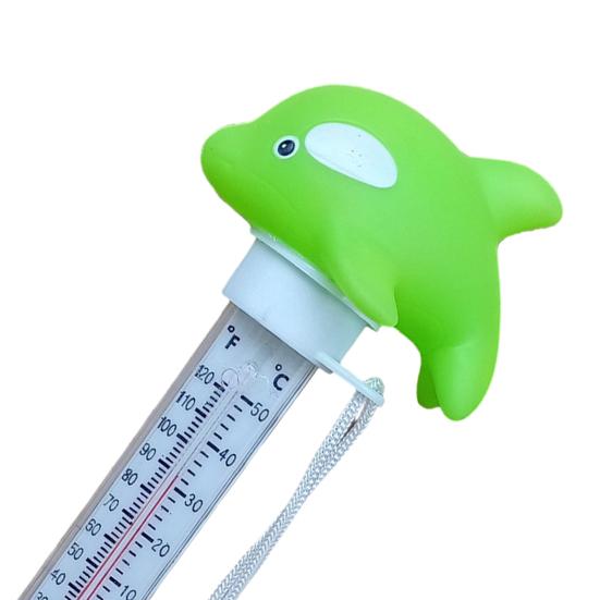 Floating Swimming Pool Thermometer Cartoon Animal Shape Water Thermometer for Pools Spas Aquariums Easy Read Pond Thermometer