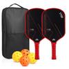 T700 Carbon Fiber Pickleball Paddle 16mm Thin Grip Offensive Performance Racket Competitive Play
