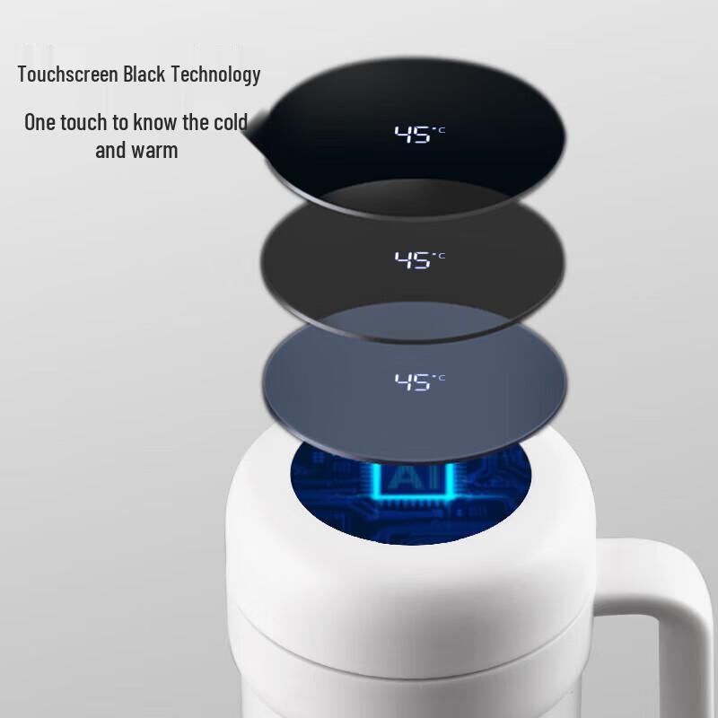 Fuguang Smart LED Temperature Display Insulated Mug