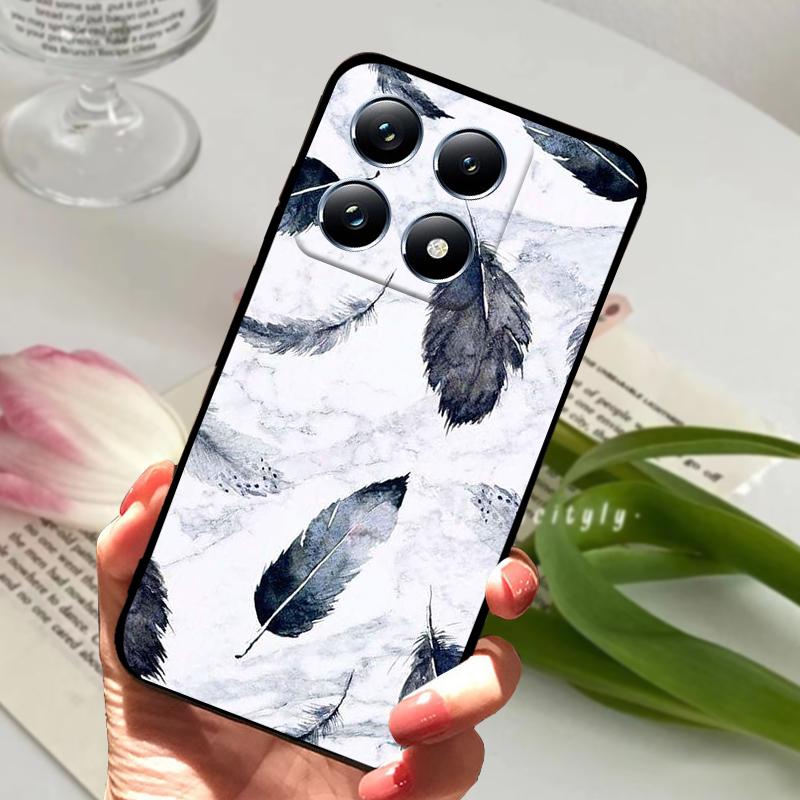 Чохли Для Xiaomi 14T Захисний Бампер Mi 14T Силіконовий М'який TPU Матовий Чохол Для Телефона Для Xiaomi 14T Pro 5G Милий Мультяшний Coque Funda Capa