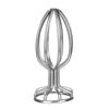 Metal Hollow Anal Plug - Rear Entry Flirting & Training Erotic Toy