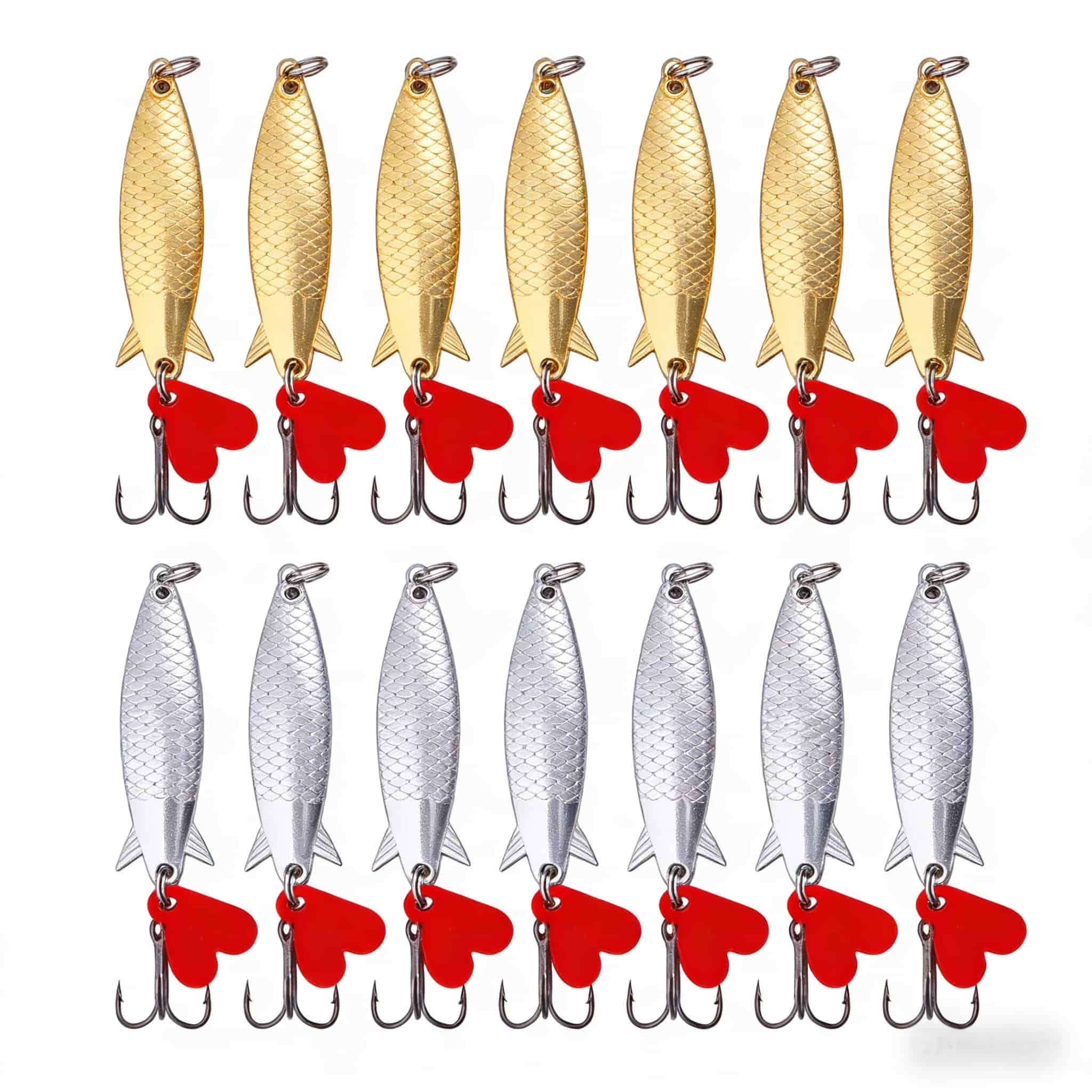 

7cm7g9cm16gLure Sequin Bait Set10New model of individual-packed artificial fish bait 10PCS