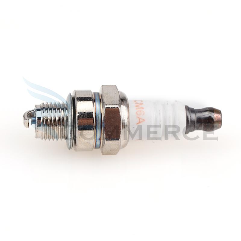 

2Pcs Standard Spark Plug Torch CM6A Small Engine for CMR6A for Chainsaw Lawn Mower Hedge Trimmer Tea Tree Trimmer Brush Cutter