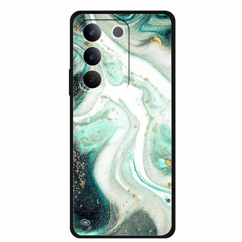 Case For Realme 15x 5G Global Version Marble Capa Soft Silicone Back Cover For Realme 15 X Cases Mica Painted TPU Phone Bumper