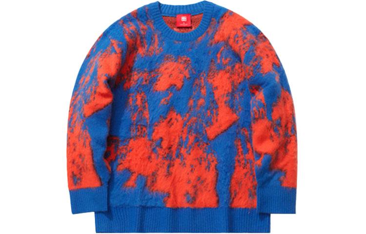 Li Ning Sweaters Unisex Blue Crew Neck Moderate Other AMBQ028-2 XS
