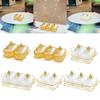 Candy Bowl Appetizer Serving Tray Snack Dishes Divided Platter Fruit Container With Lids