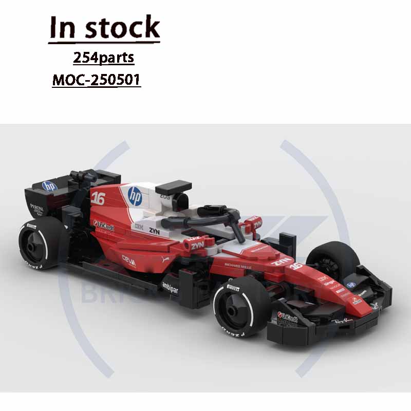 

MOC-250501SF-26 Новый городской спортивный автомобиль для гонок 254 детали MOC Креативная детская игрушка на день рождения Мальчики Строительные блоки Модель