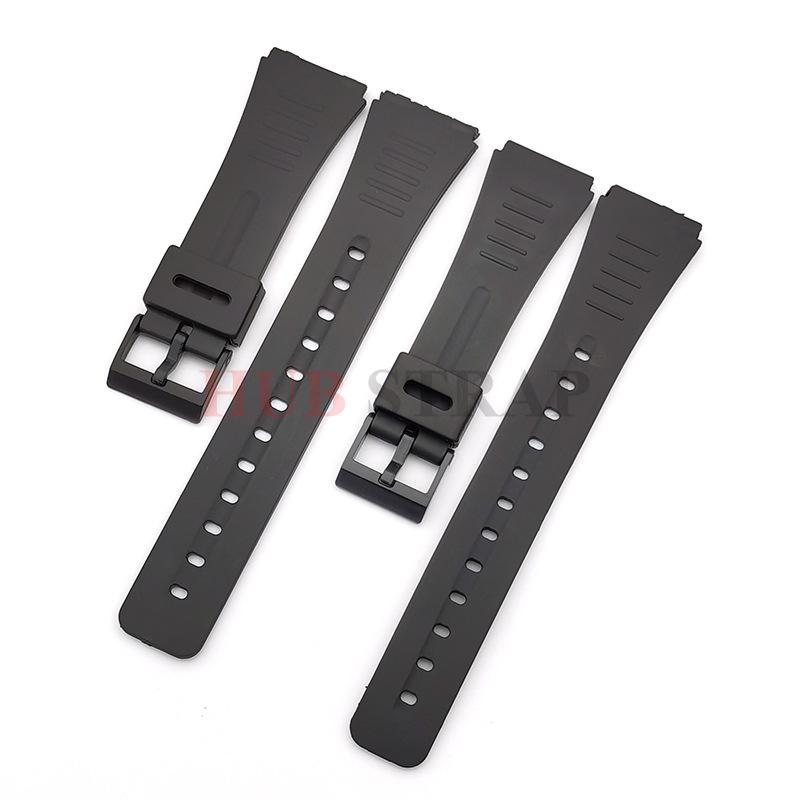20mm 22mm for CASIO Plastic Watchband Watch Strap Bracelet Needle Buckle Sport Resin Watchband for Men Women Watch Accessories
