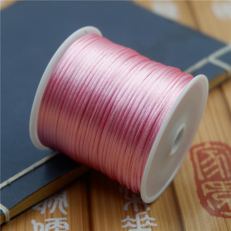 Armband Geflochtenes Seil Roter Faden Lanyard Handgewebt Nein. 7 Transfer Perlenlinie DIY Schmuckmaterial Weben Rotes Seil