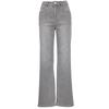 VEROMODA 2025 Autumn Cotton-Blend Vintage Wash Straight Leg Jeans